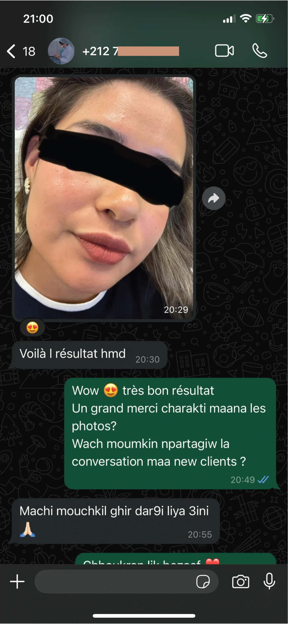 5 whatsapp conversation